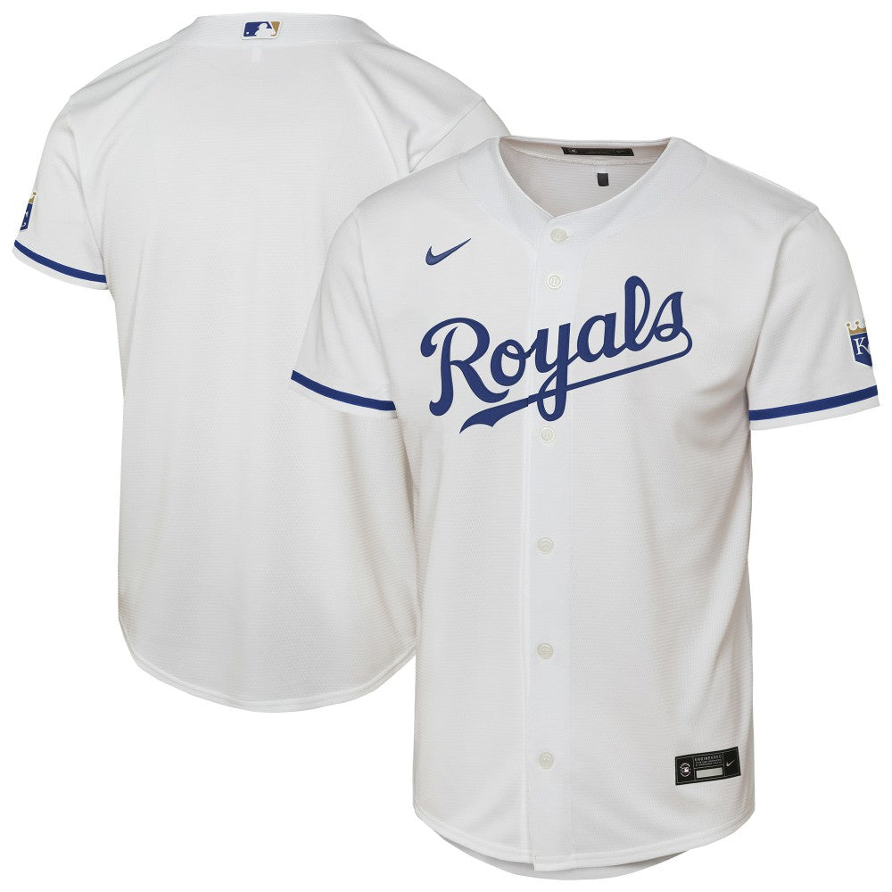 Kansas City Royals Youth Home Stadium Jersey White | Nike
