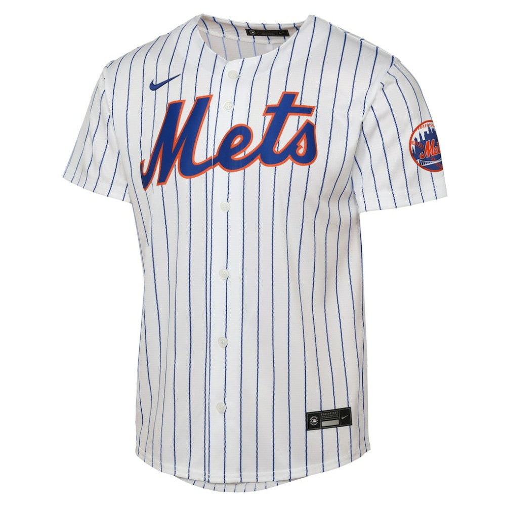 New York Mets Youth Home Stadium Jersey White | Nike