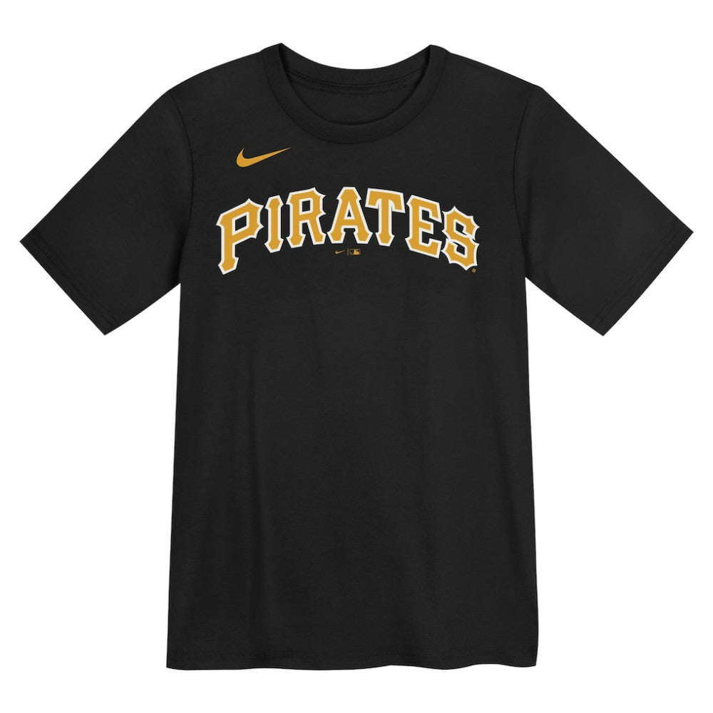 Paul Skenes Pittsburgh Pirates Preschool Name & Number T-Shirt Black | Nike