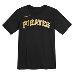 Paul Skenes Pittsburgh Pirates Preschool Name & Number T-Shirt Black | Nike