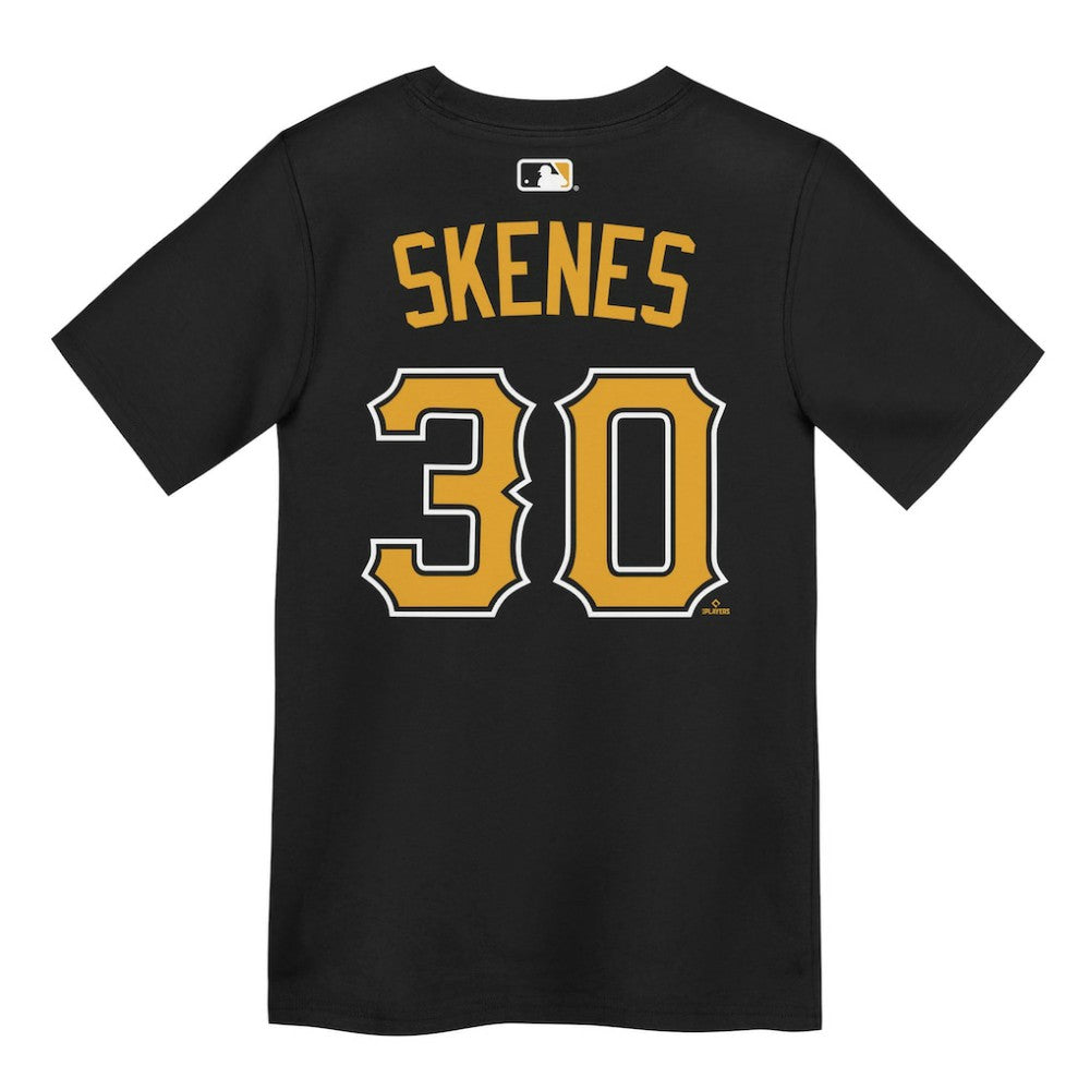 Paul Skenes Pittsburgh Pirates Preschool Name & Number T-Shirt Black | Nike