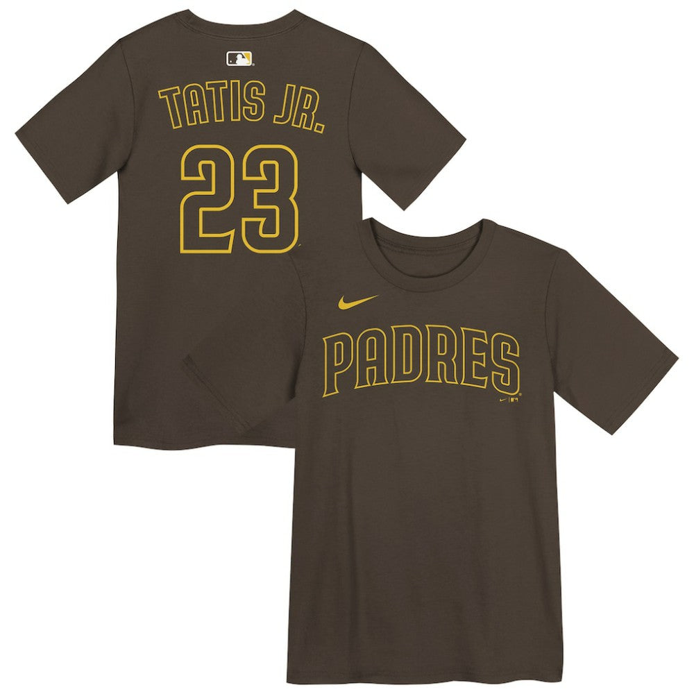 Fernando Tatis Jr. San Diego Padres Preschool Name & Number T-Shirt Brown | Nike