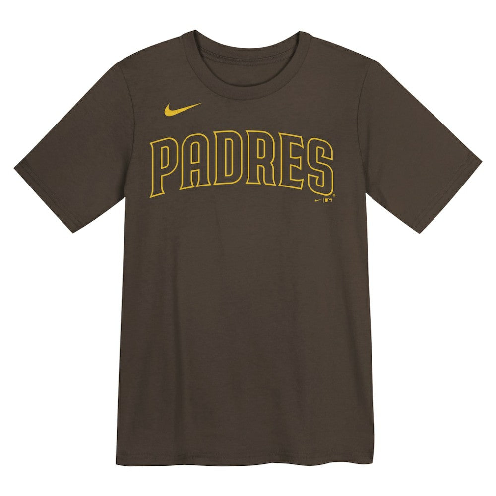 Fernando Tatis Jr. San Diego Padres Preschool Name & Number T-Shirt Brown | Nike