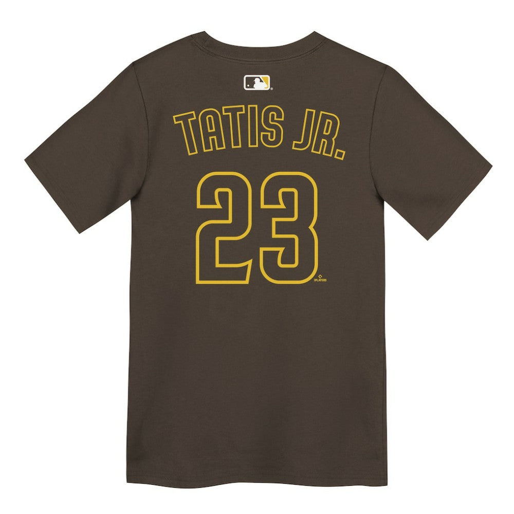 Fernando Tatis Jr. San Diego Padres Preschool Name & Number T-Shirt Brown | Nike