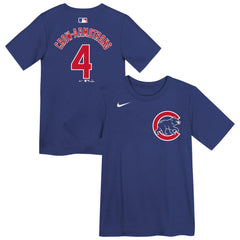 Pete Crow-Armstrong Chicago Cubs Preschool Name & Number T-Shirt Royal | Nike