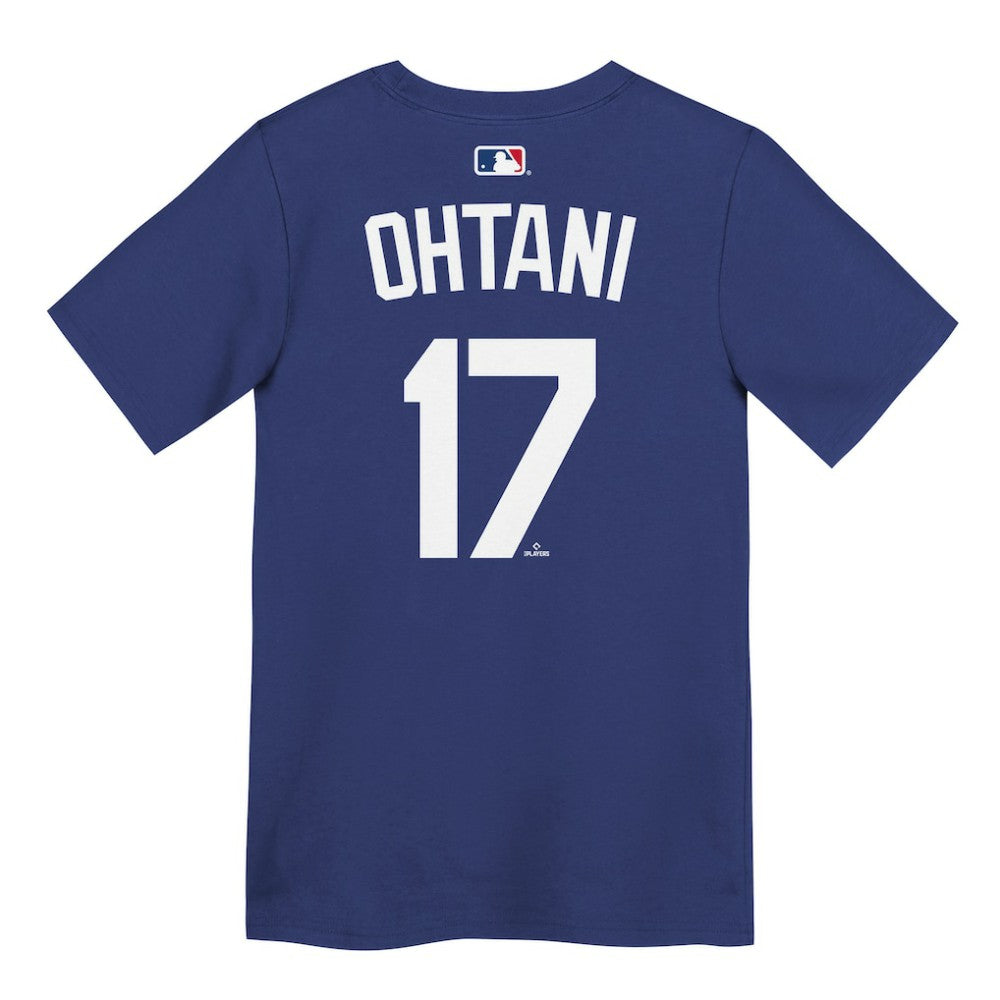 Shohei Ohtani Los Angeles Dodgers Preschool Name & Number T-Shirt Royal | Nike