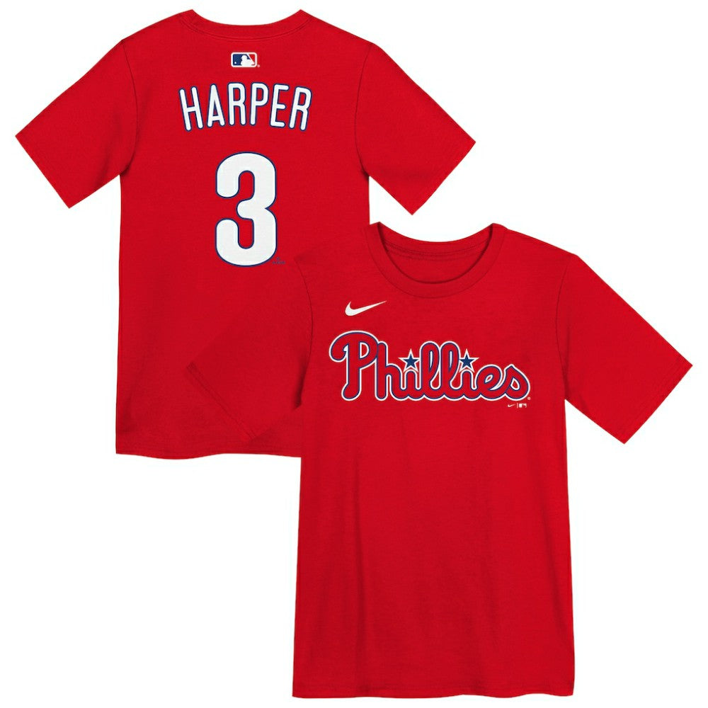 Bryce Harper Philadelphia Phillies Preschool Name & Number T-Shirt Red | Nike