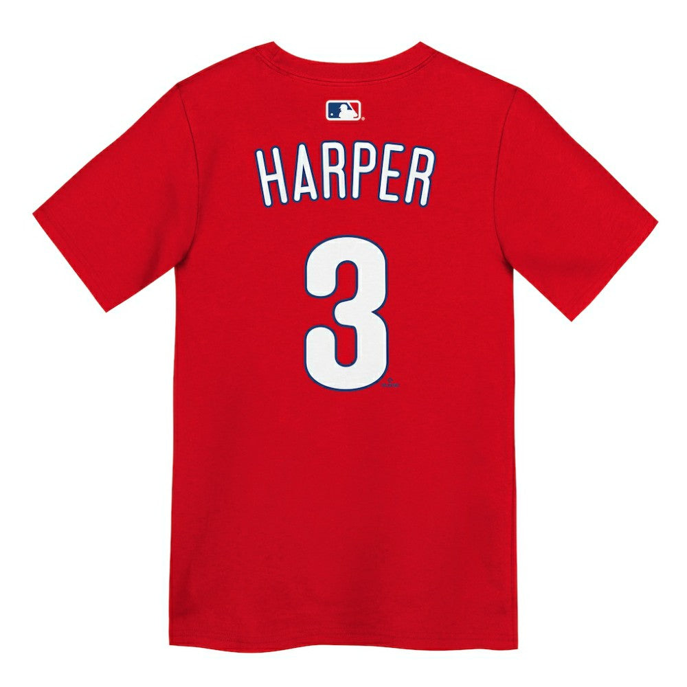 Bryce Harper Philadelphia Phillies Preschool Name & Number T-Shirt Red | Nike