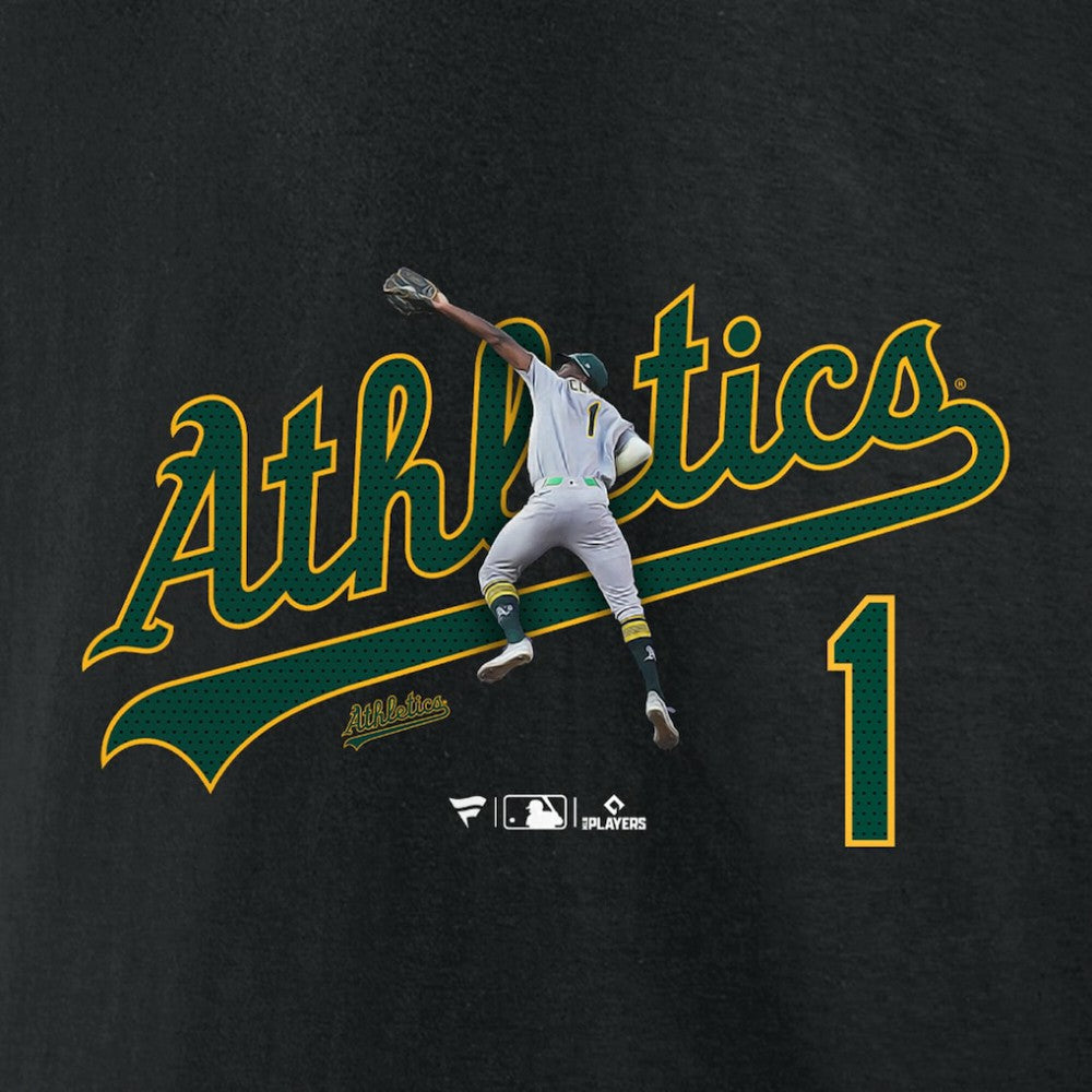 Denzel Clarke Athletics Graphic Player T-Shirt Black