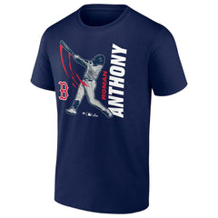 Roman Anthony Boston Red Sox Graphic Player T-Shirt Navy