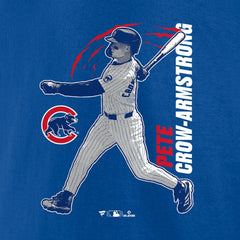 Pete Crow-Armstrong Chicago Cubs Graphic Player T-Shirt Royal