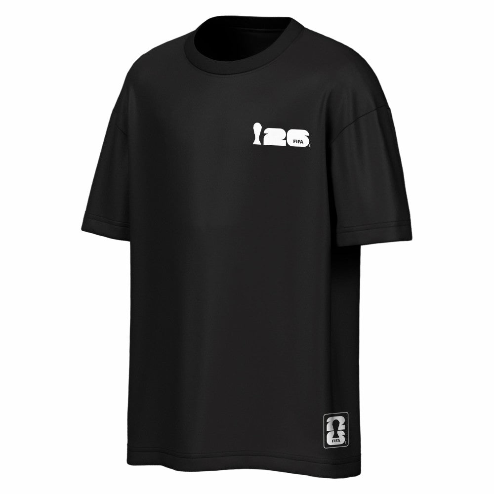 Outerstuff FIFA World Cup 2026 Rally Oversized 2-Hit T-Shirt Black