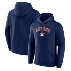 Houston Astros Team Lockup Hoodie Navy