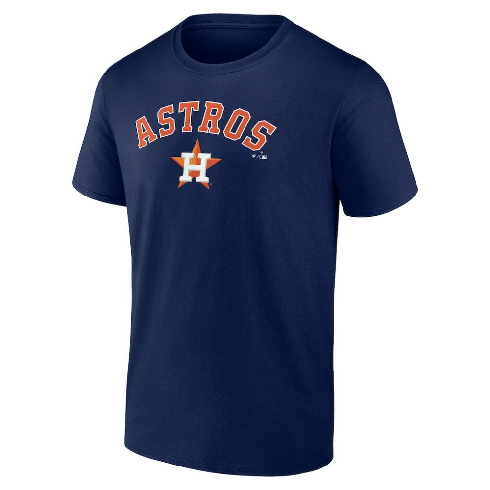 Houston Astros Team Lockup T-Shirt Navy
