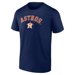 Houston Astros Team Lockup T-Shirt Navy