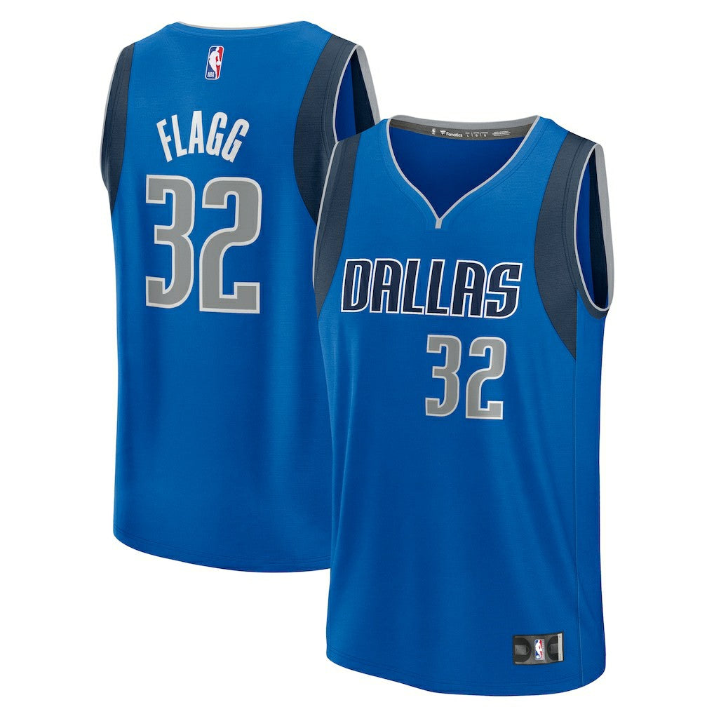 Cooper Flagg Dallas Mavericks Youth 2025 NBA Draft First Round Pick Fast Break Replica Jersey sale - Icon Editi- Blue