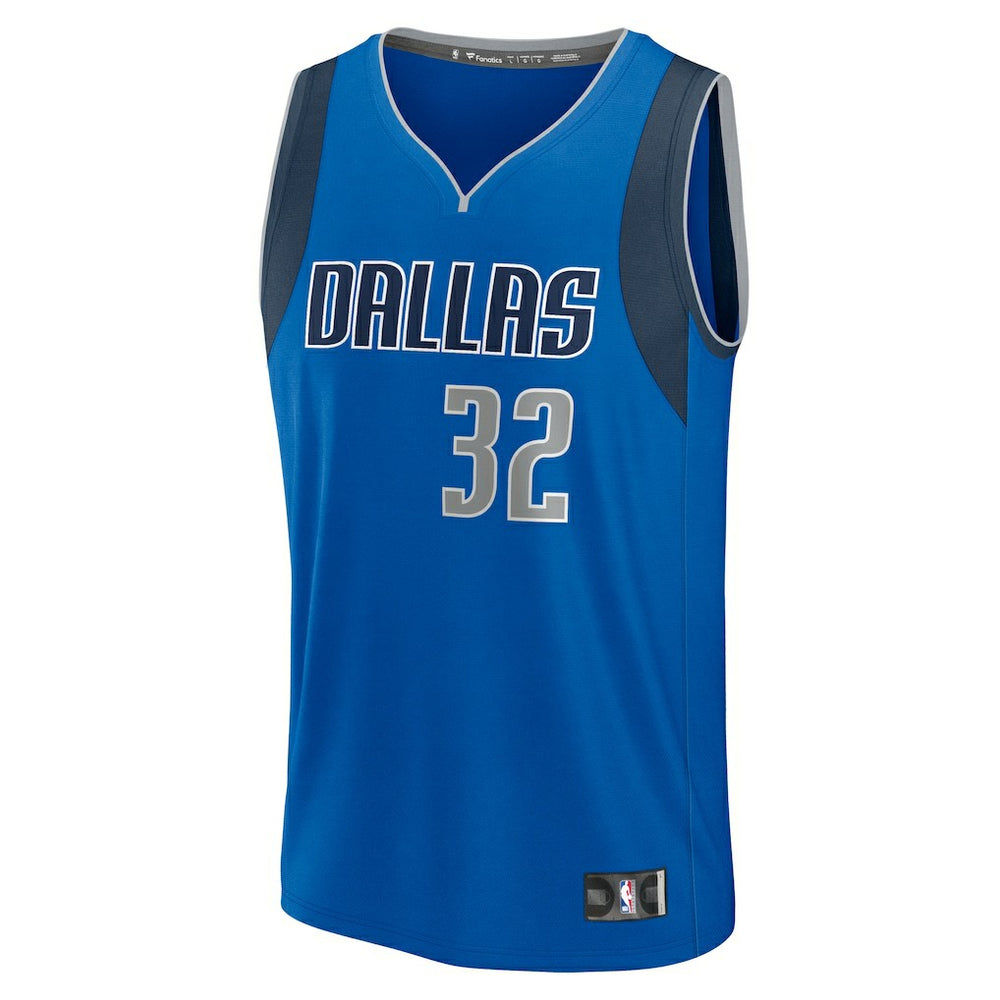 Cooper Flagg Dallas Mavericks Youth 2025 NBA Draft First Round Pick Fast Break Replica Jersey sale - Icon Editi- Blue