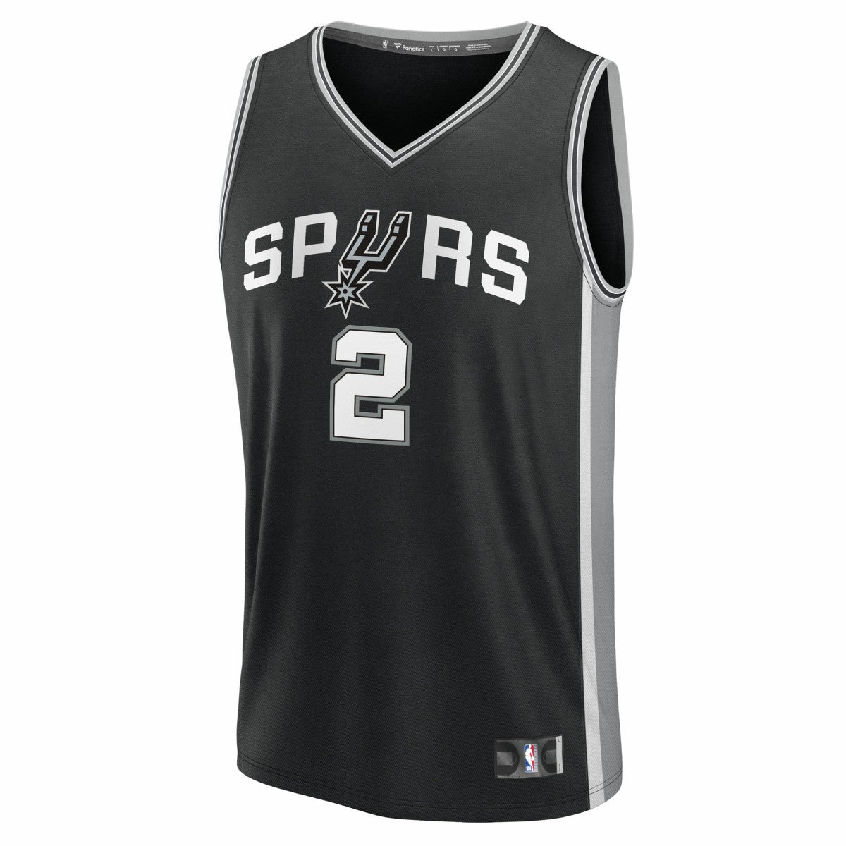 Dylan Harper San Antonio Spurs 2025 NBA Draft First Round Pick Fast Break Replica Jersey - Icon Edition - Black