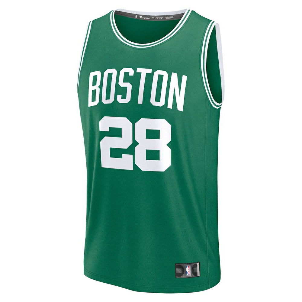 Hugo Gonzalez Boston Celtics 2025 NBA Draft First Round Pick Fast Break Replica Jersey - Icon Edition - Kelly Green