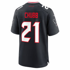 Nick Chubb Houston Texans Team Game Jersey - Navy