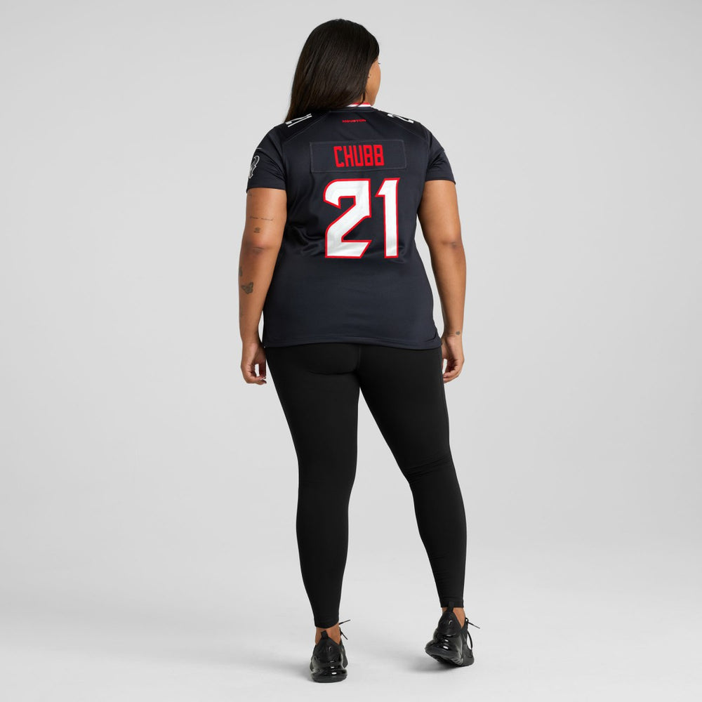 Nick Chubb Houston Texans Women's Team Game Jersey - Navy