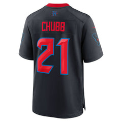 Nick Chubb Houston Texans Alternate 2 Game Jersey - Navy