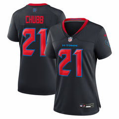 Nick Chubb Houston Texans Women's Game Jersey - Navy