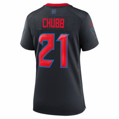 Nick Chubb Houston Texans Women's Game Jersey - Navy