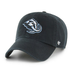 Utah Mammoth '47 Logo Clean Up Adjustable Hat Black