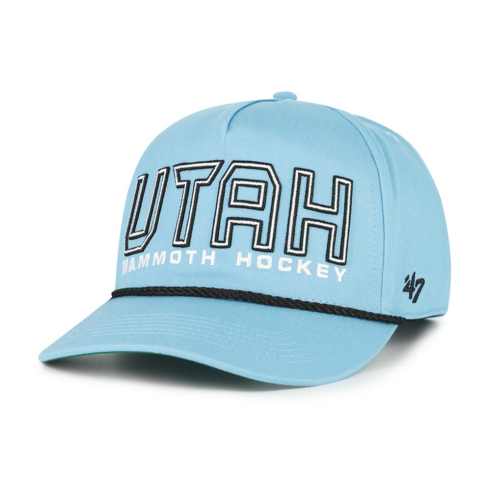 Utah Mammoth '47 Byline Hitch Adjustable Hat Light Blue