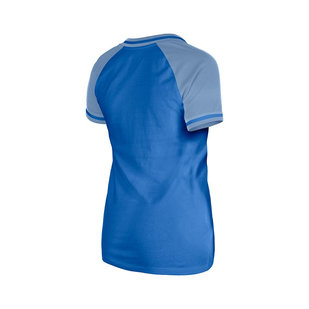 Kansas City Royals Women's Gameday V-Neck T-Shirt Royal | New Era