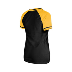 Pittsburgh Pirates Women's Gameday V-Neck T-Shirt Black | New Era