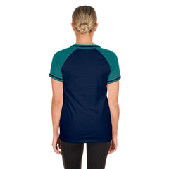 Seattle Mariners Women's Gameday V-Neck T-Shirt Navy | New Era