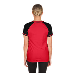 Cincinnati Reds Women's Gameday V-Neck T-Shirt Red | New Era