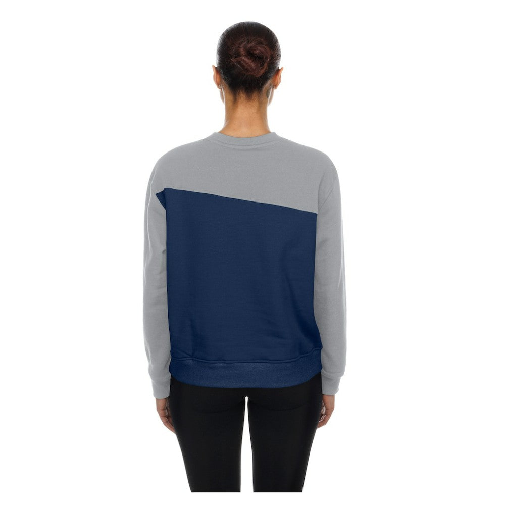 Los Angeles Dodgers Women's Gameday Fleece Sweatshirt Navy/Gray | New Era