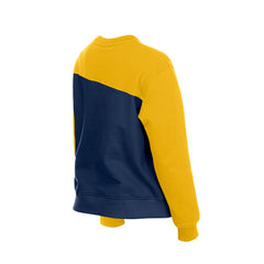Milwaukee Brewers Women's Gameday Fleece Sweatshirt Navy/Gold | New Era