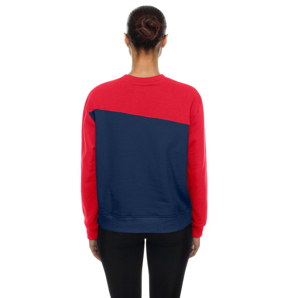 Boston Red Sox Women's Gameday Fleece Sweatshirt Navy/Red | New Era