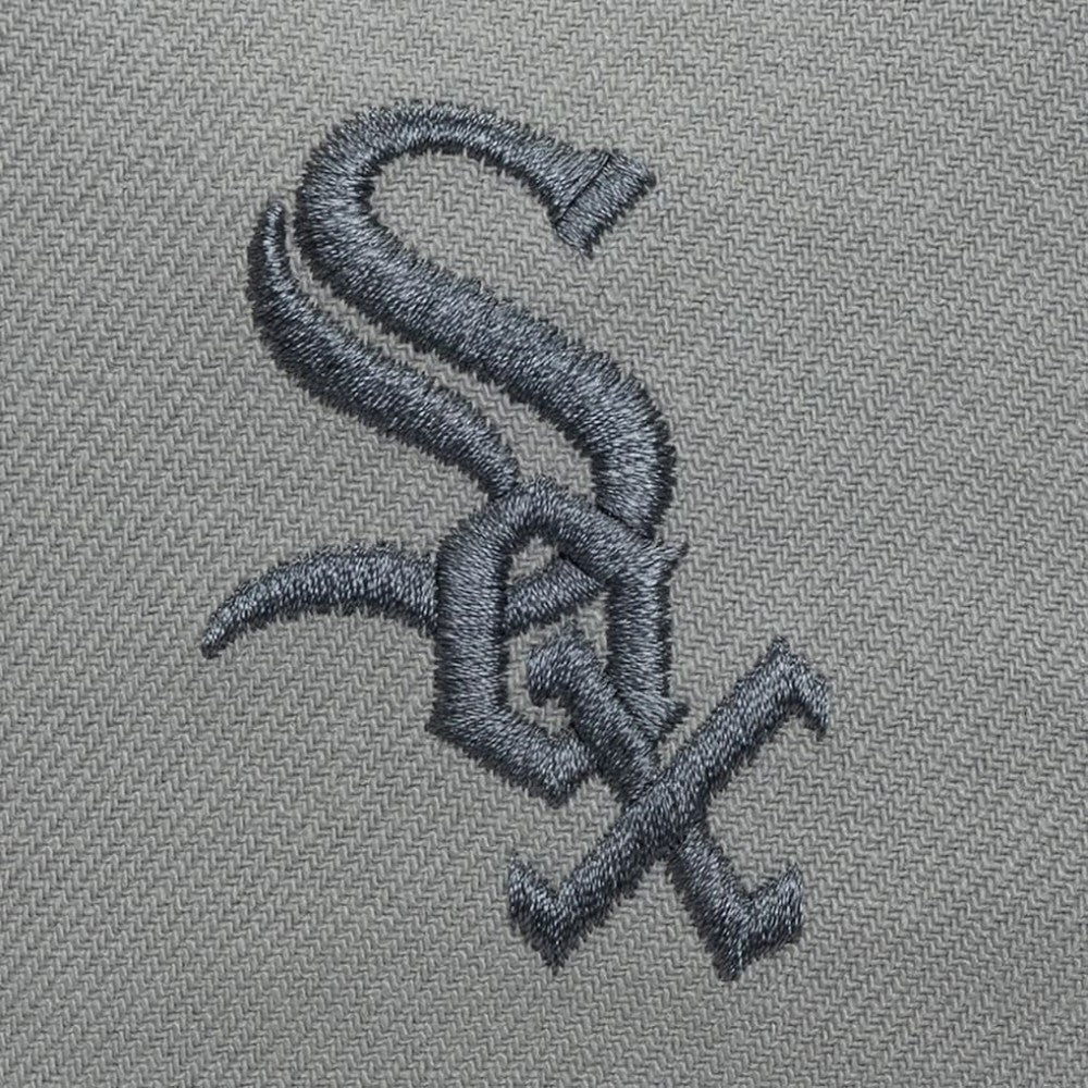 Chicago White Sox Thunderstorm Head Coach Pro-Crown Adjustable Hat Gray | Mitchell & Ness