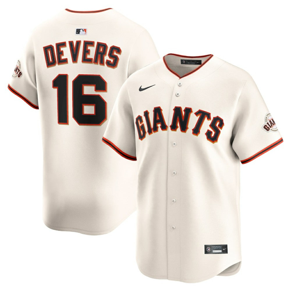 Rafael Devers San Francisco Giants Home Limited Player Jersey Cream | Nike