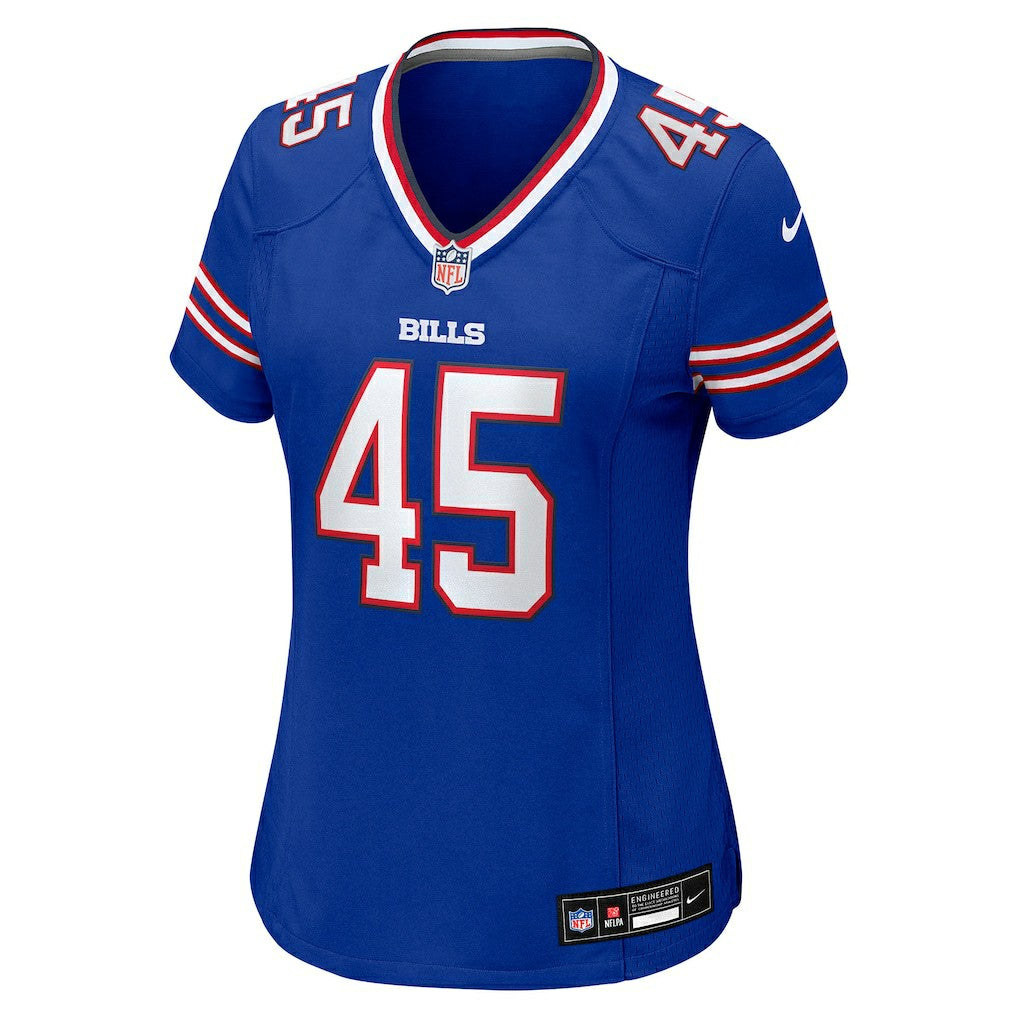 Shaq Thompson Buffalo Bills Women's Team Game Jersey - Royal