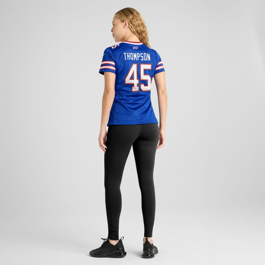 Shaq Thompson Buffalo Bills Women's Team Game Jersey - Royal