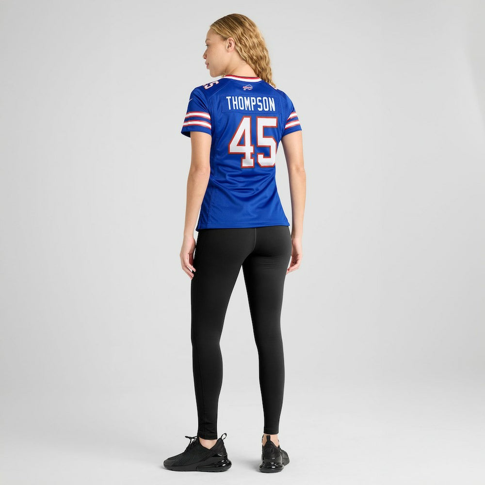 Shaq Thompson Buffalo Bills Women's Team Game Jersey - Royal