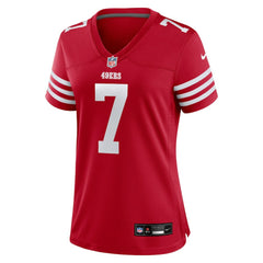 Thomas Morstead San Francisco 49ers Women's Team Game Jersey - Scarlet