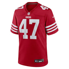 Bryce Huff San Francisco 49ers Team Game Jersey - Scarlet