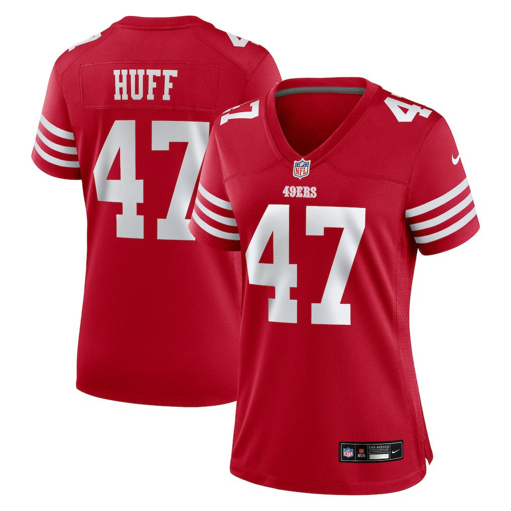 Bryce Huff San Francisco 49ers Women's Team Game Jersey - Scarlet