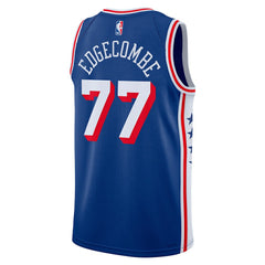 V. J. Edgecombe Philadelphia 76ers Unisex 2025 NBA Draft First Round Pick Swingman Jersey - Icon Edition - Royal