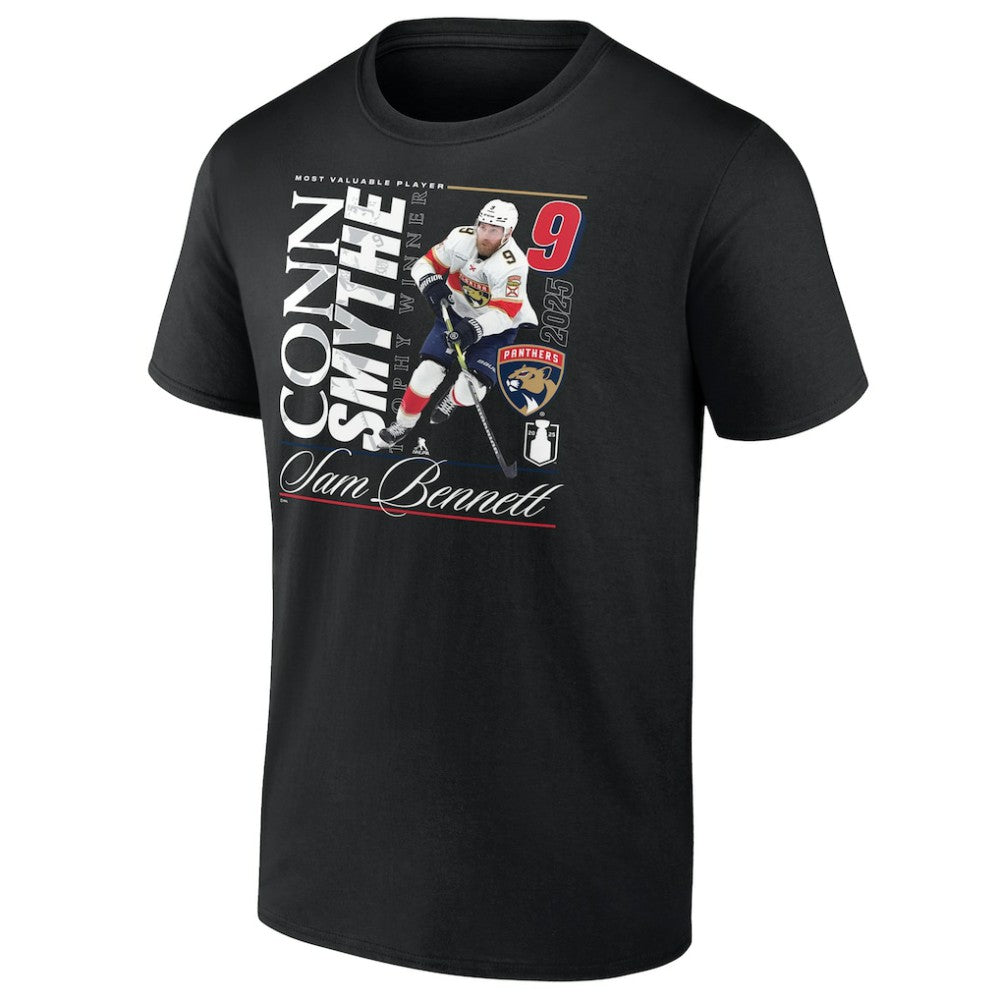 Sam Bennett Florida Panthers 2025 Conn Smythe Winner T-Shirt Black