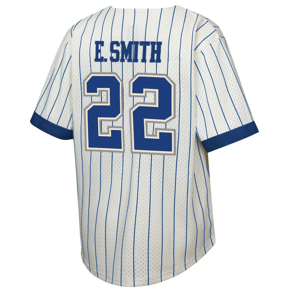 Emmitt Smith Dallas Cowboys Youth Retired Player Name & Number Baseball Jersey - Cream outlet