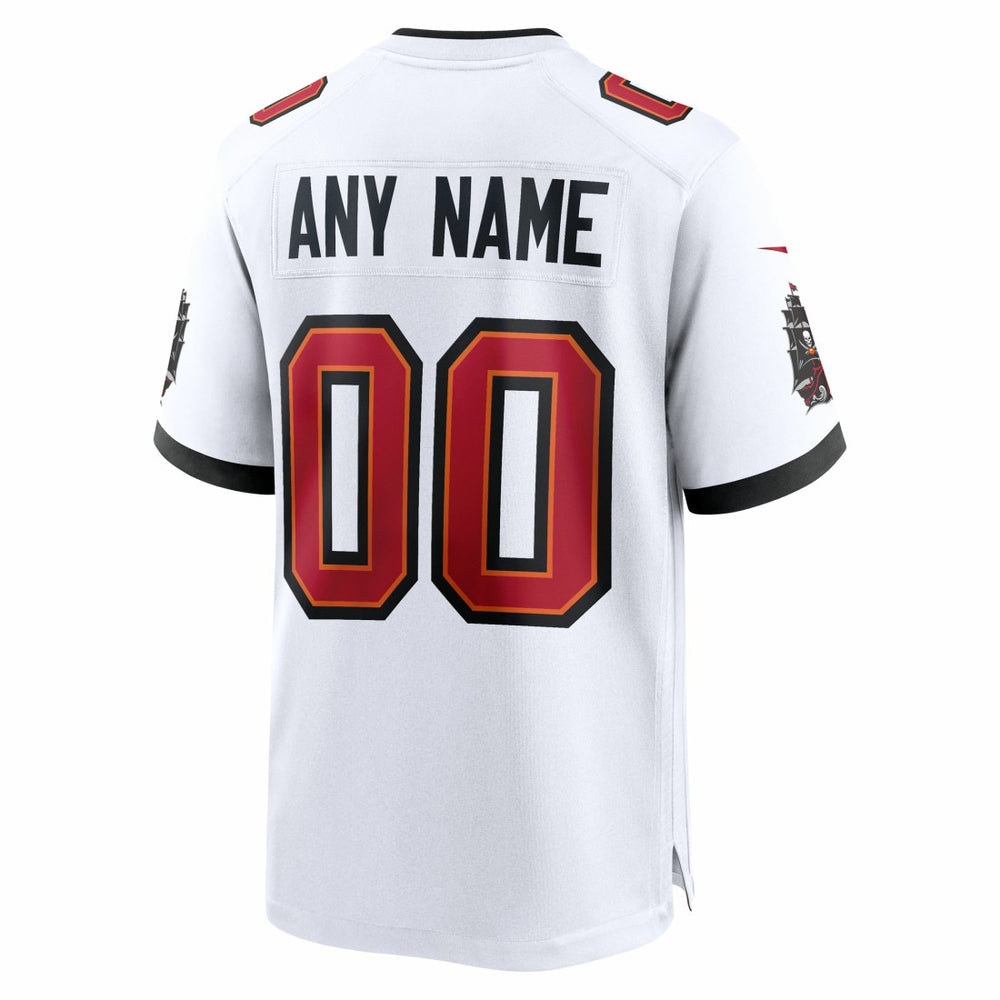 Tampa Bay Buccaneers 50th Season Custom Game Jersey - White