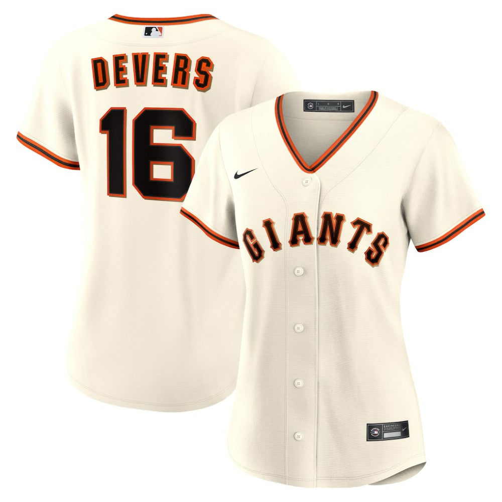 Rafael Devers San Francisco Giants Women's Home Replica Jersey White | Nike